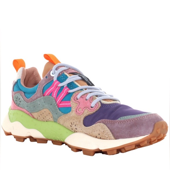 NWT Flower Mountain Yamano 3 Sneaker in Rose-Violet - Picture 3 of 16